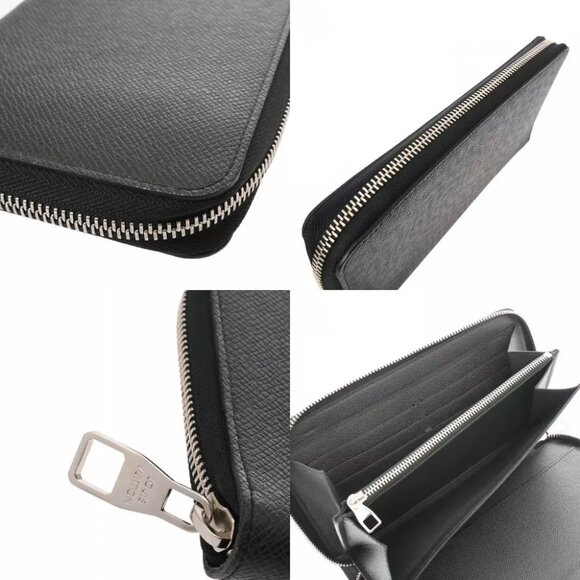 LOUIS VUITTON Taiga Zippy Organizer NM Ardoise - Picture 11 of 12